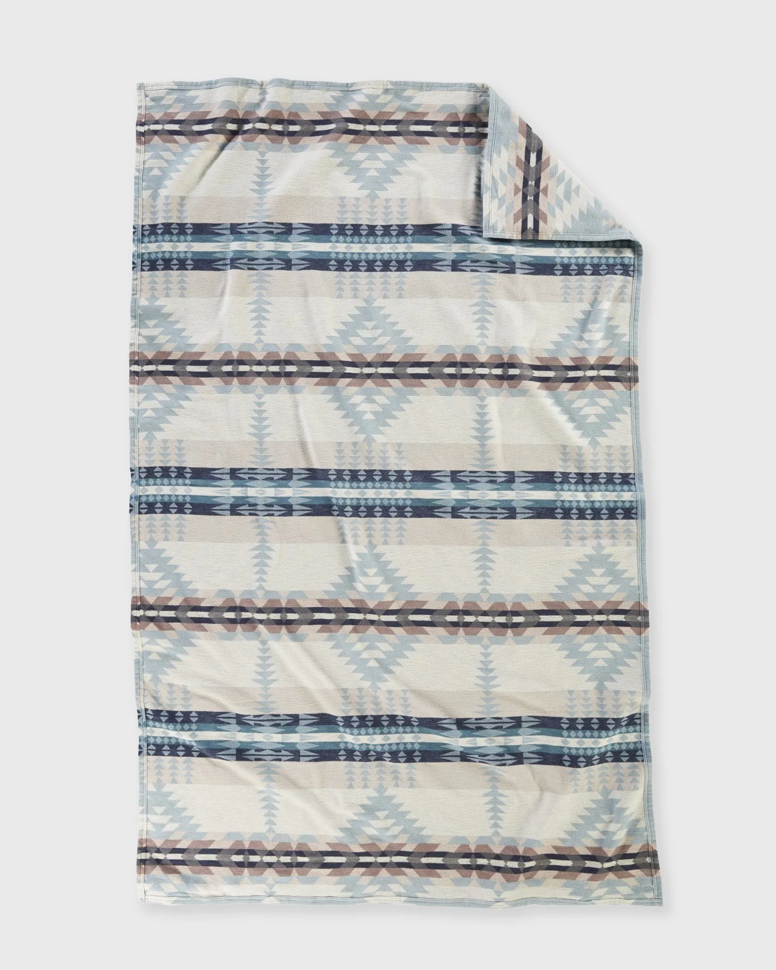 Pendleton Organic Cotton Jacquard Throw - Rancho Arroyo Shale (177 X 152 CM)
