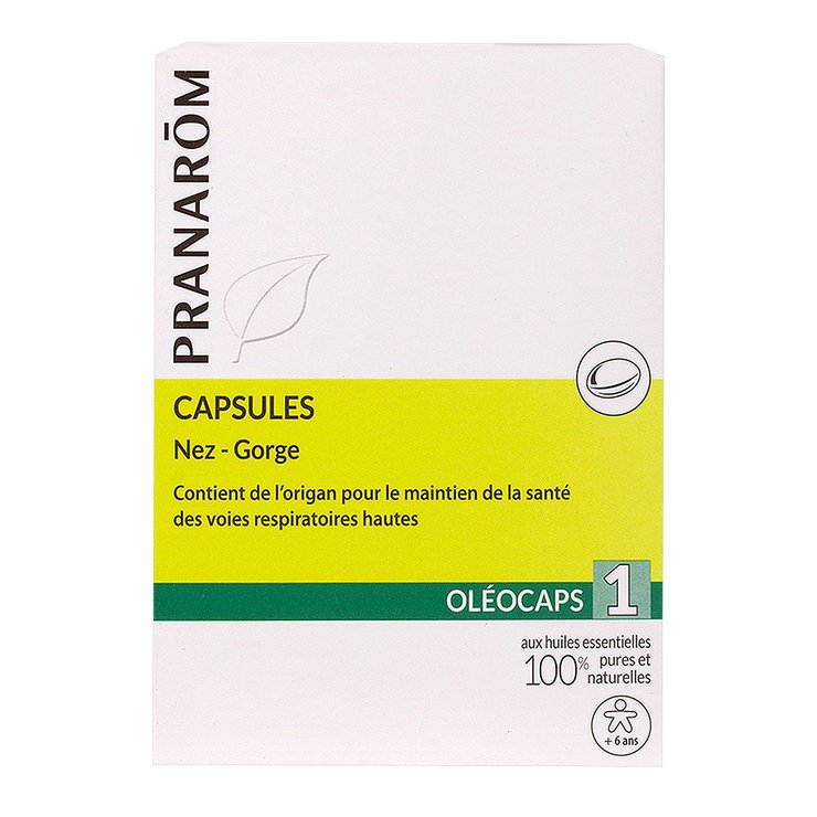 Oléocaps 1 nez gorge 30 capsules