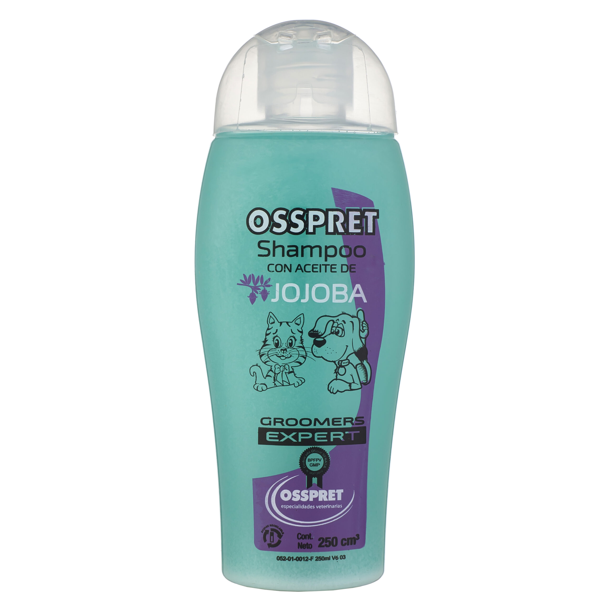 Shampoo com óleo de jojoba