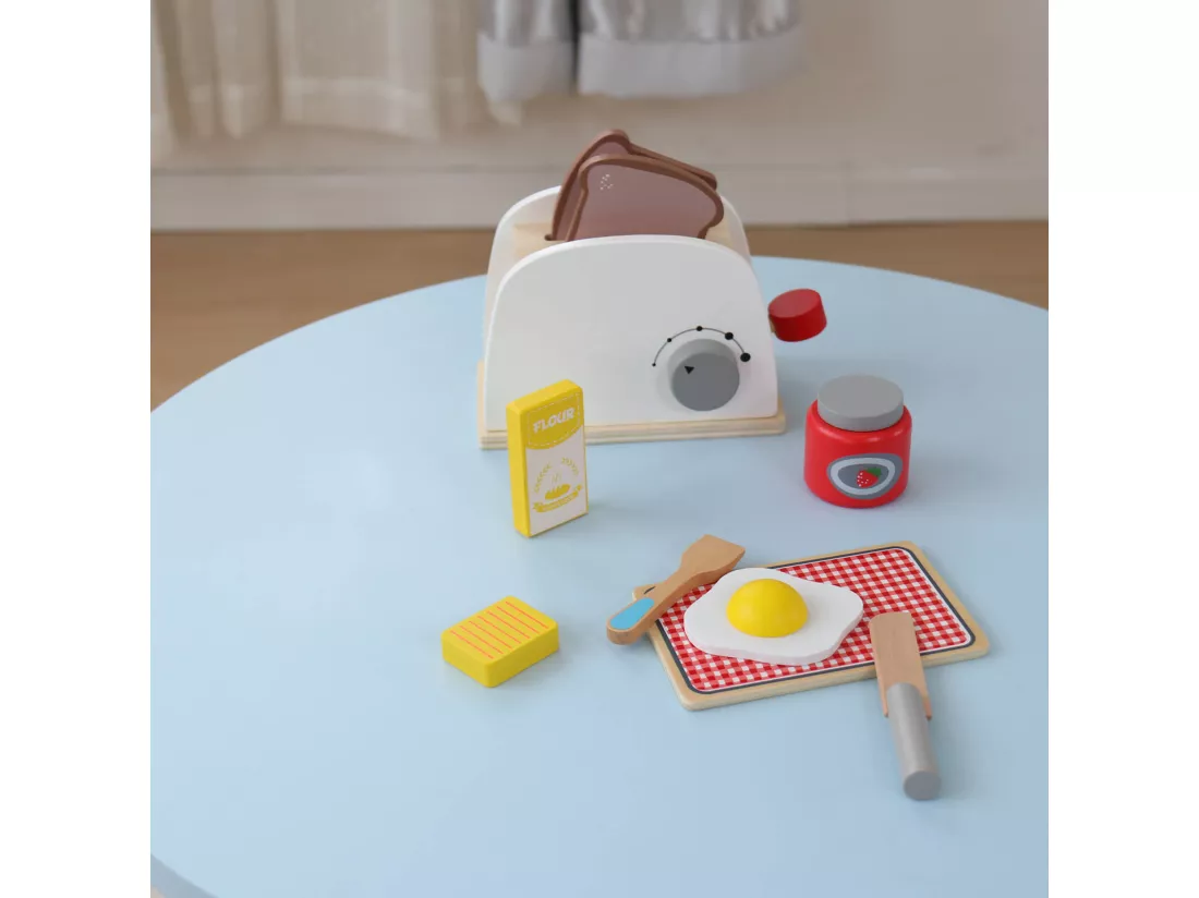 Jeu de Grille-Pain pour Enfants Rebecca Mobili Serapias À partir de 3 ans Bois Multicolore