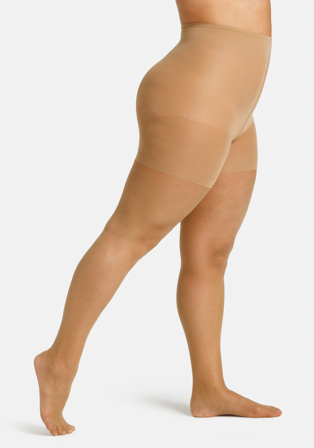 Camano Feinstrumpfhose »fine curvy« 20 2er Pack,  mit grossen Grössen