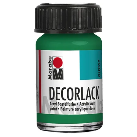 Marabu Decorlack Acryl, Saftgrün, 15ml