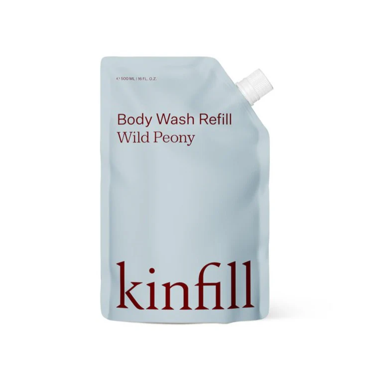 Kinfill  Body Wash Refill, Wild Peony - 500ml