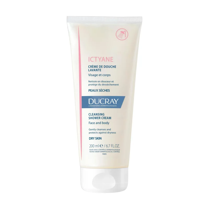 Ictyane - Crème de douche lavante nourrissante visage et corps - 200ml