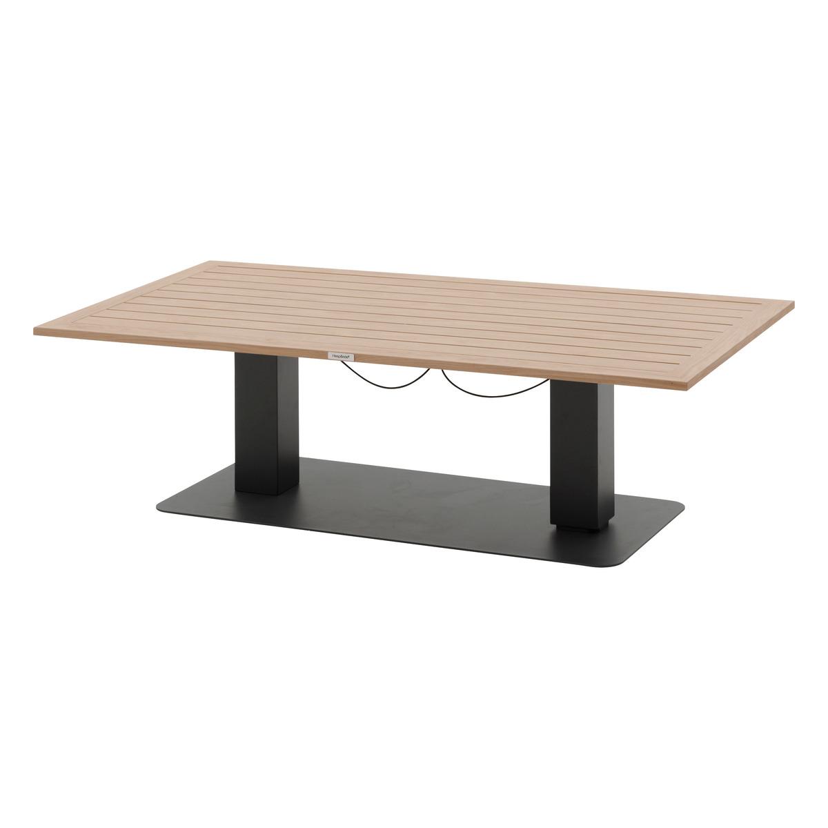 TABLE RELEVABLE RECTANGLE SALIMIA GRAPHITE HONEY