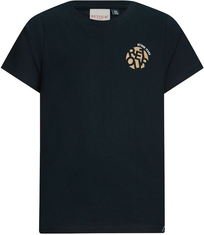 Retour jongens t-shirt - Marine