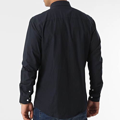 Chemise Manches Longues Alvaro Bleu Marine
