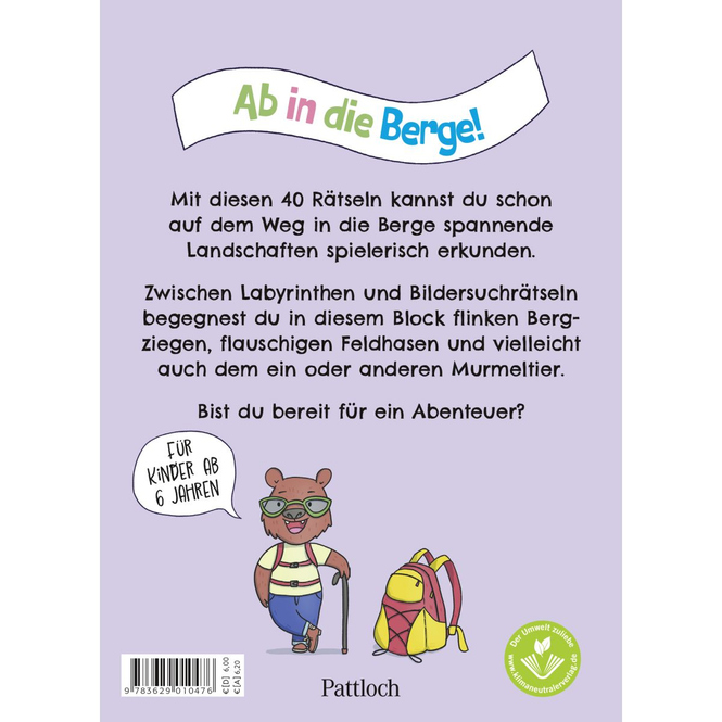 In 40 Rätseln sind wir da - Mein Knobelspaß für unterwegs - Ab in die Berge