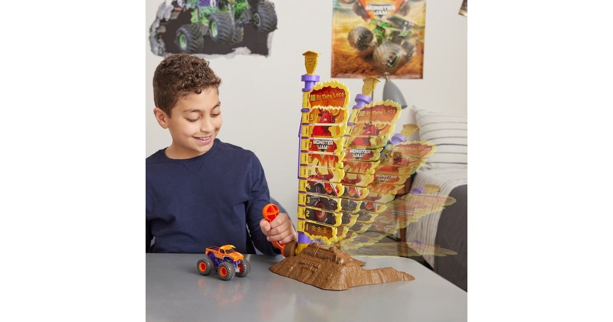 Spin MasterMonster Jam - El Toro Loco's Big Air Challenge Speelgoedvoertuig  (Schaal 1:64)