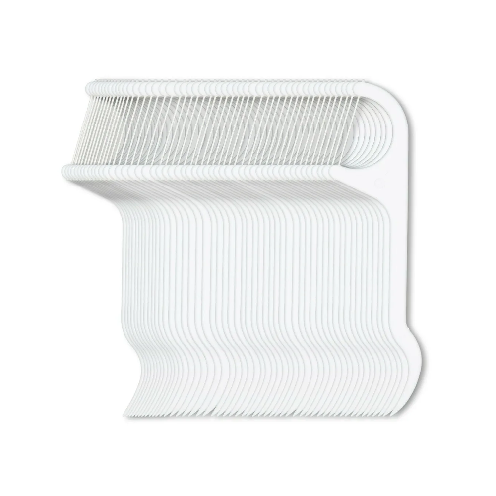 (50er Set) Dent Zahnseide Sticks Zahnzwischenraum Reinigung - Weiss