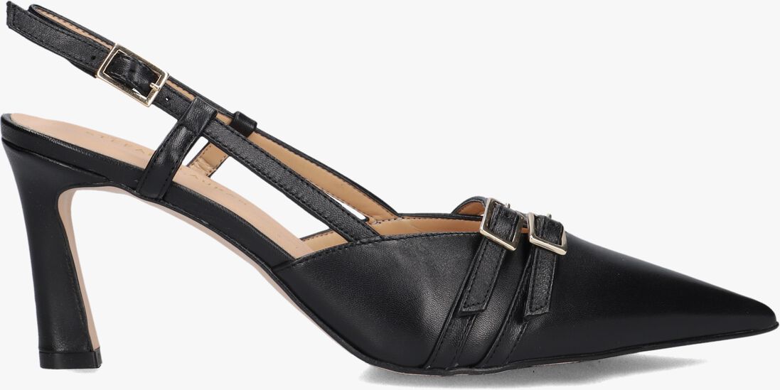 zwarte stefano lauran slingbacks 77212