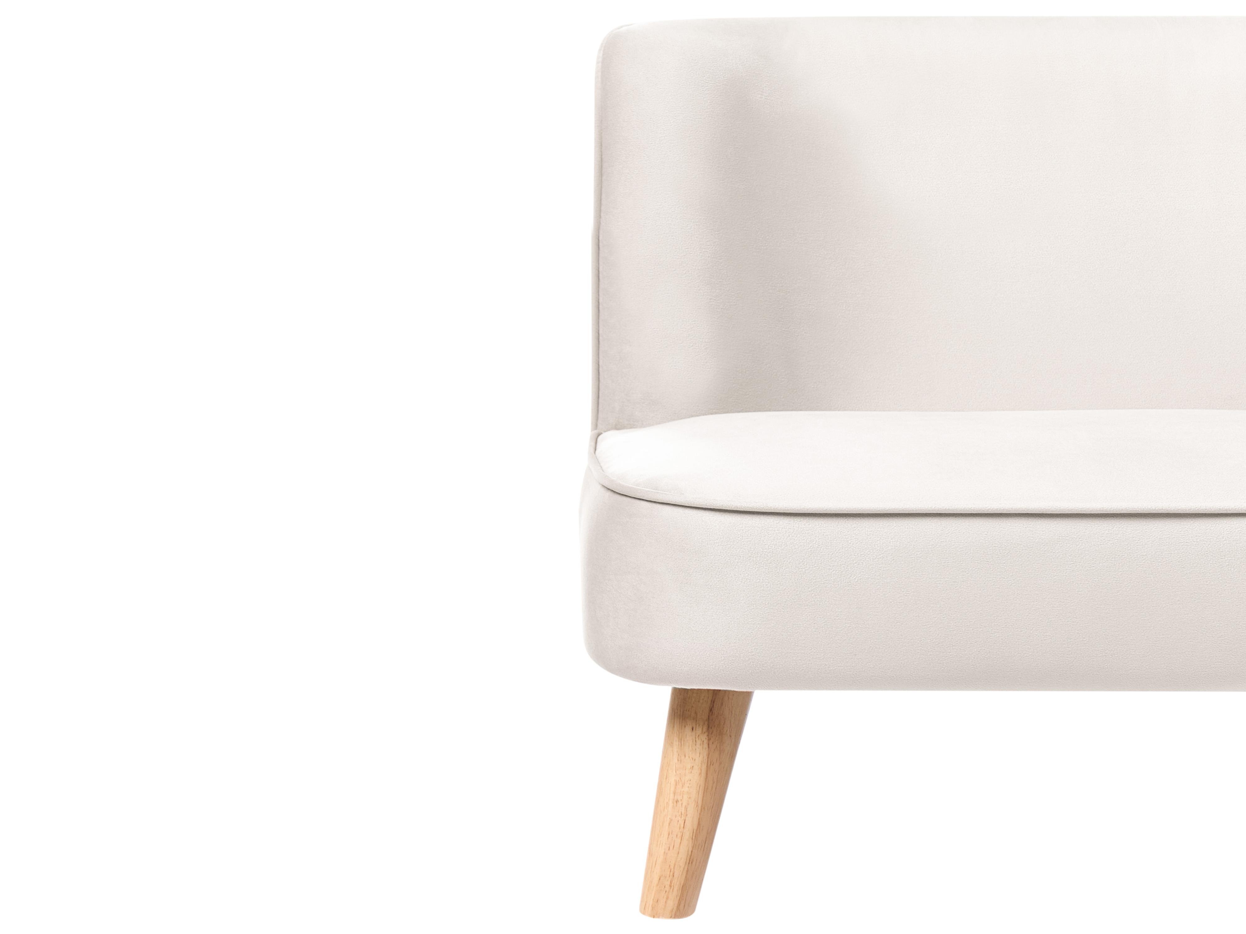 Kinderbank RISBY Fluweel Beige