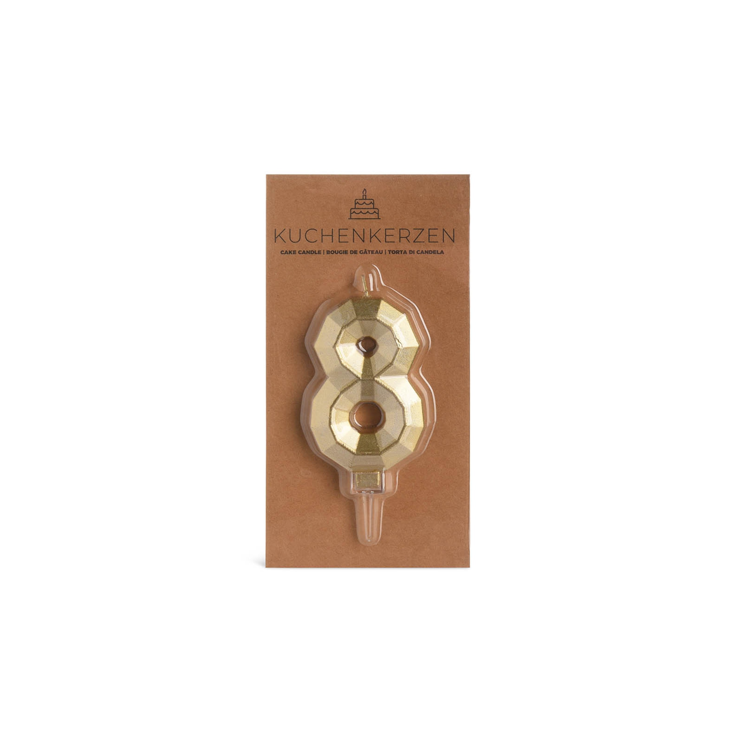 gold, H 7,5 cm