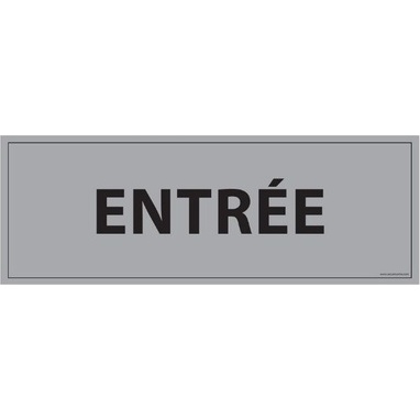 Plaque de Porte - ENTREE