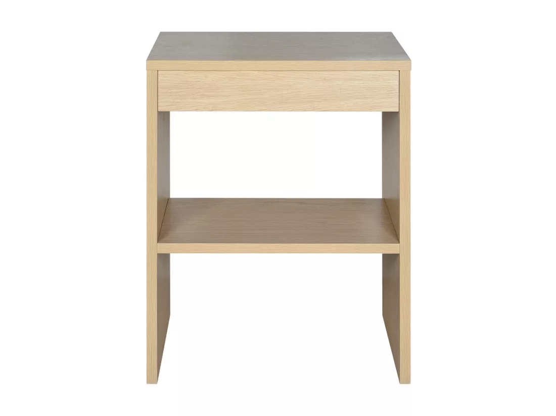 Meuble simple vasque décor chêne 60 cm VOLLO