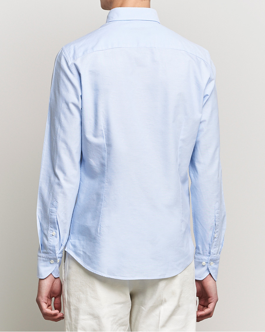 Stenströms Slimline Oxford Shirt Light Blue