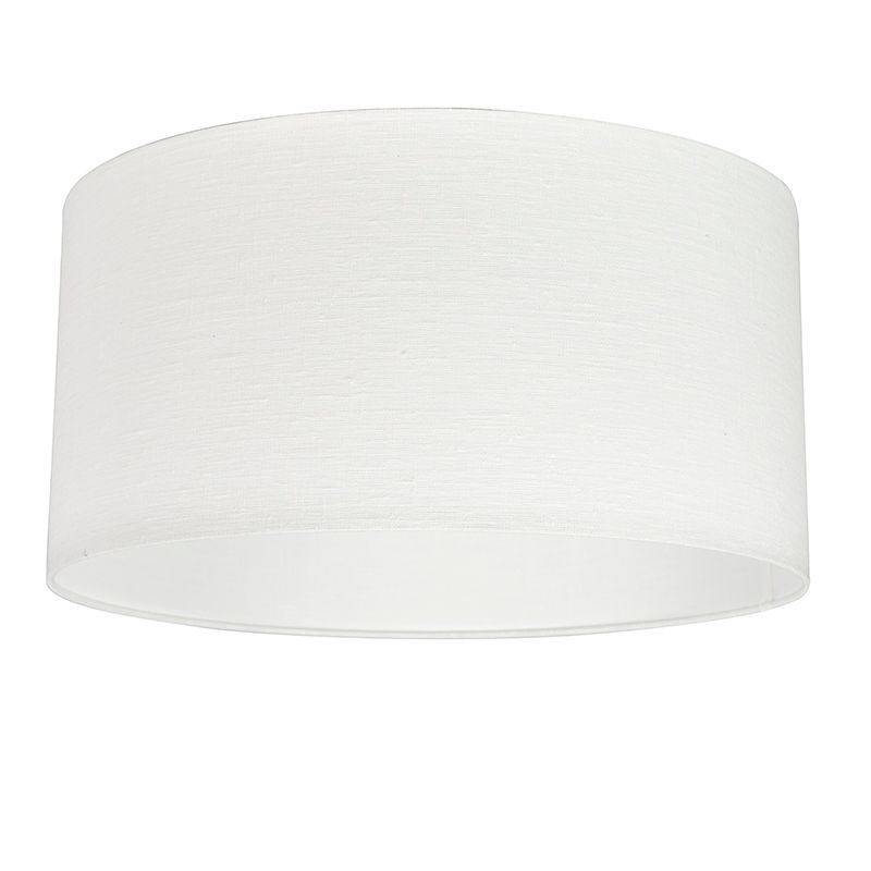 Moderne hanglamp wit met witte kap 50 cm - Combi 1