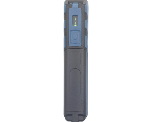 LUMAK PRO LED oplaadbare handzaklamp 120 lm + 350 lm, 3u/5u looptijd, 6500 K daglichtwit, IP44 met USB-kabel