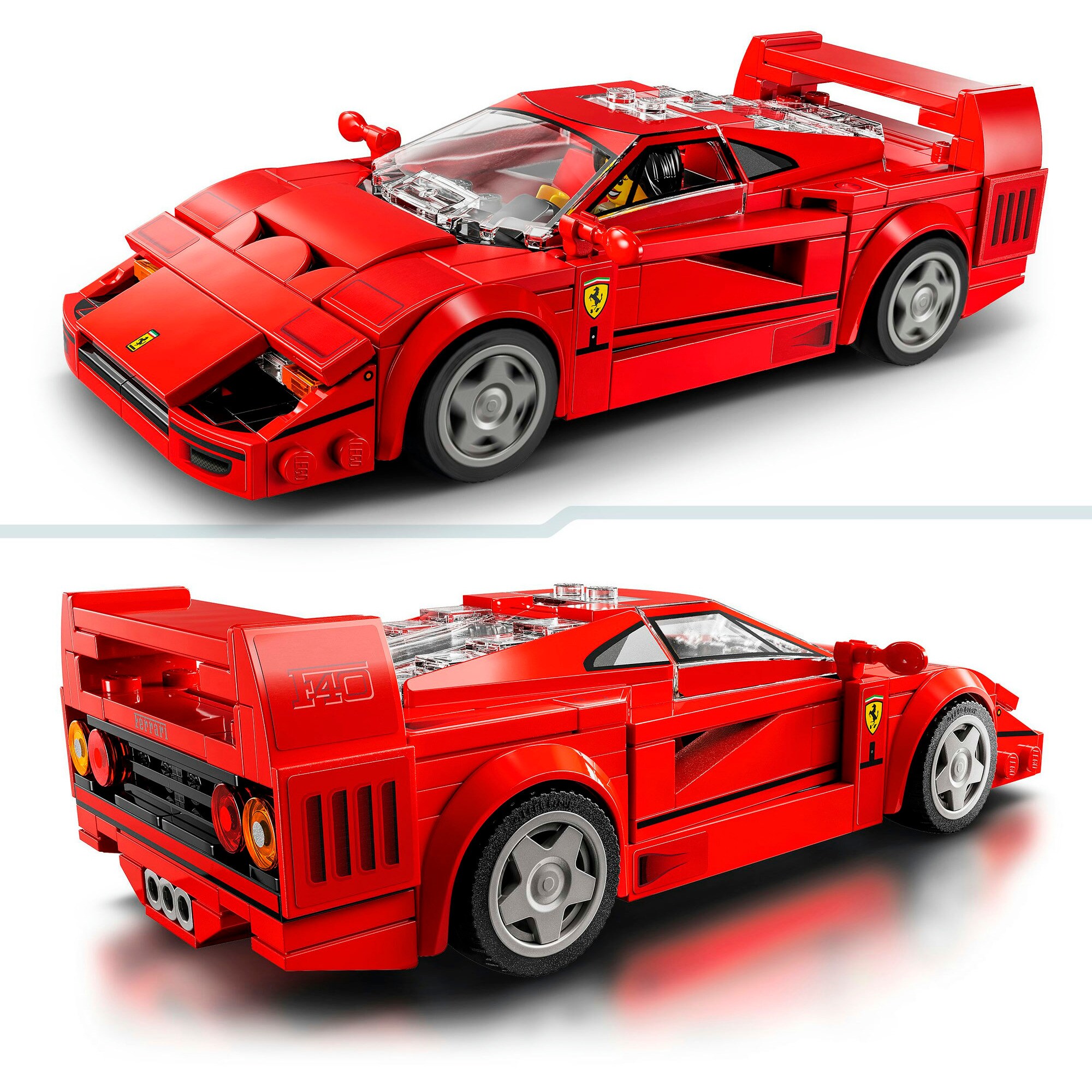 LEGO Konstruktionsspielzeug Speed Champions Ferrari F40 Supersportwagen