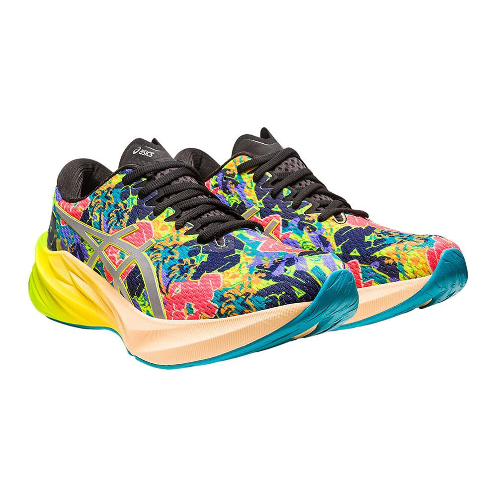 Asics NOVABLAST 3 LITE-SHOW - Chaussures running Homme lime zest/lite-show