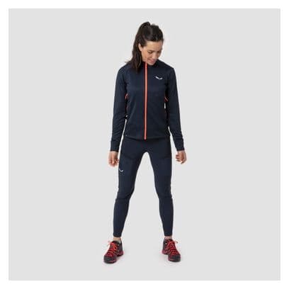 Polaire Femme Salewa Puez Polarlite Bleu