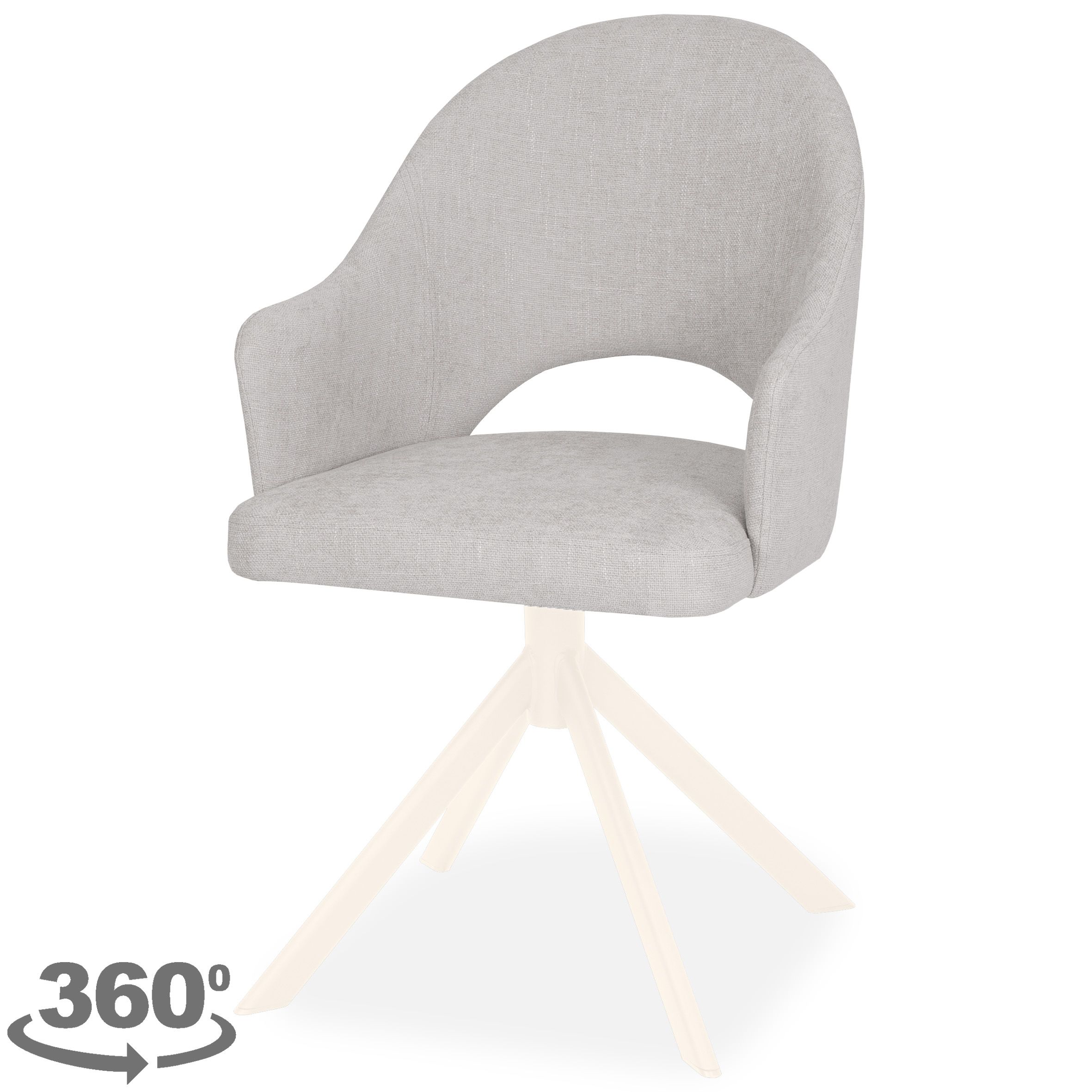 Eetkamerstoel Clichy B56 x D62 x H87 cm