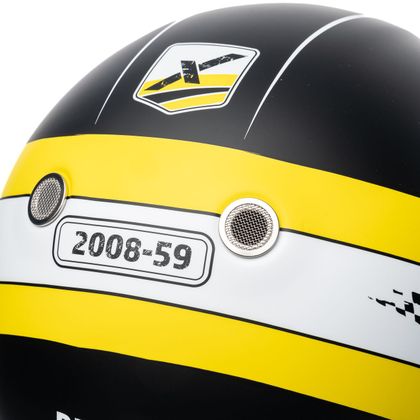 Casque Dexter TANNEN TINO - Noir / Jaune