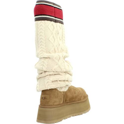 UGG - W CLASSIC SWEATER LETTER T Marrón