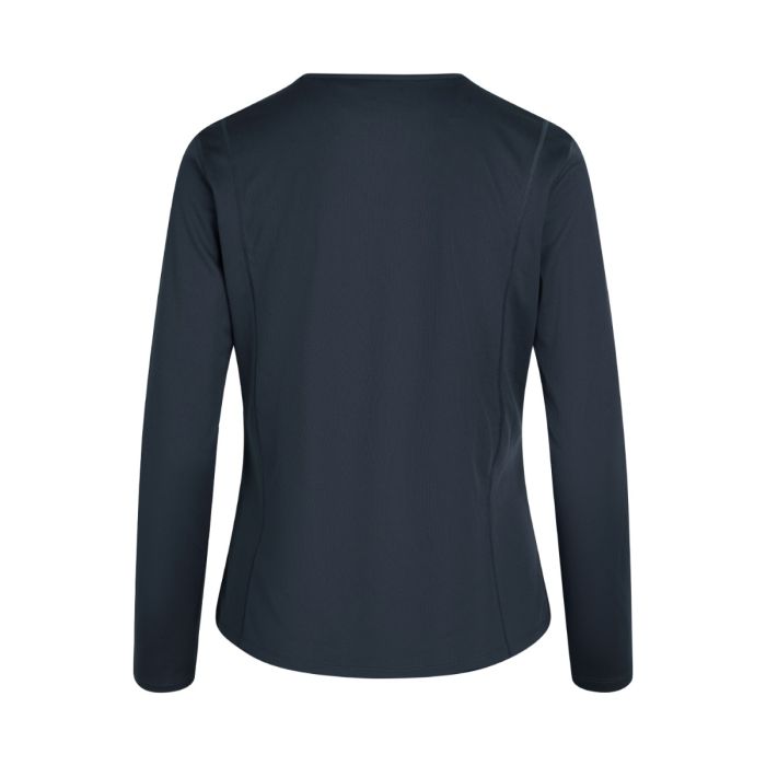 Zebdia Dame Mellemlag Sports LS Tee Blå