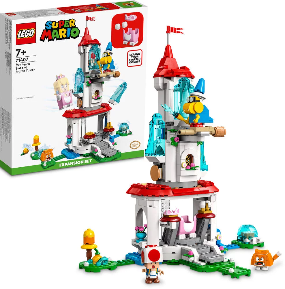 LEGO®SUPER MARIO™ 71407  LA TOUR GELEE ET LE COSTUME DE PEACH CHAT