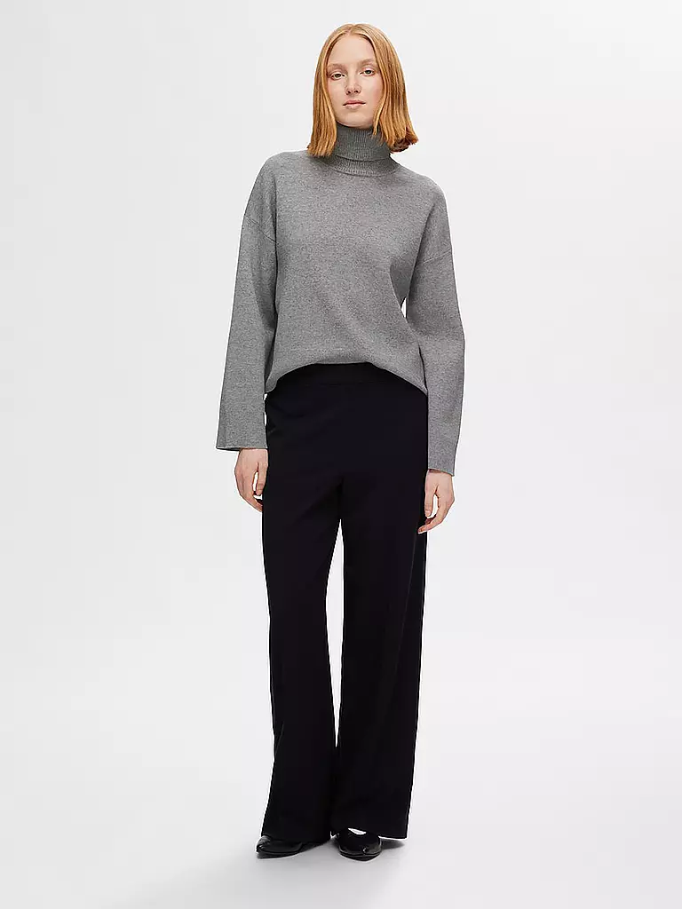 SELECTED FEMME Rollkragenpullover  SLFKAMMA grau