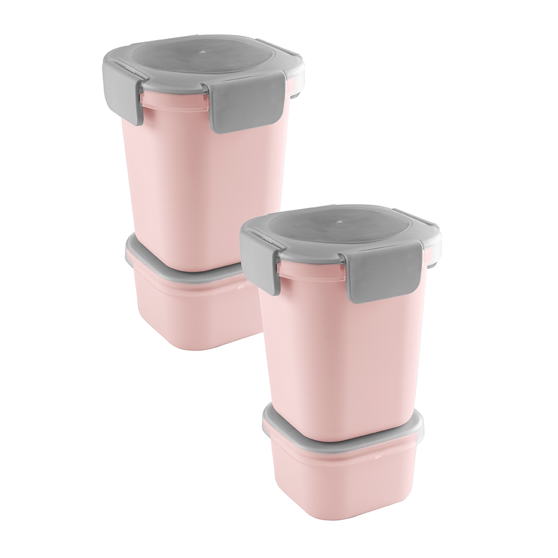 Sunware sigma home food set van 2 lunchbeker - roze