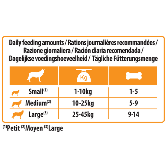 Biscuits Purina pour chien adulte : poulet et riz 400 gr