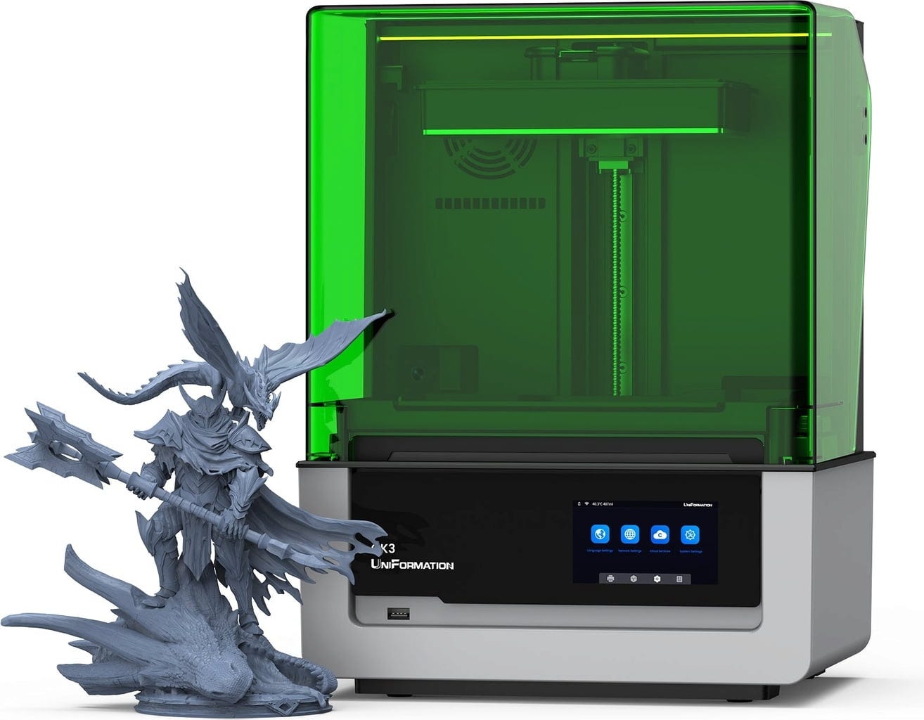 UniFormation  GK3, T-Screw    16K Resin Drucker für Visionäre