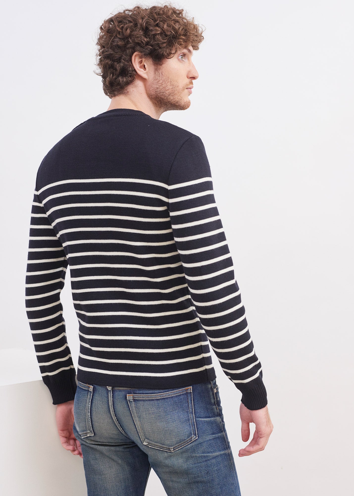 Pull marin rayé Galiote