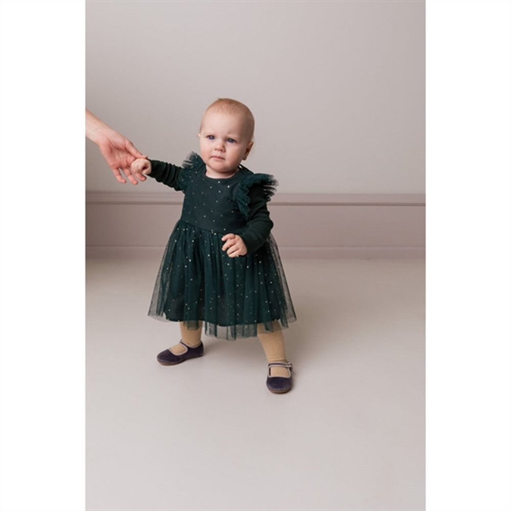 Dark Leaf Dinne Kjole - MarMar → Luksusbaby.dk
