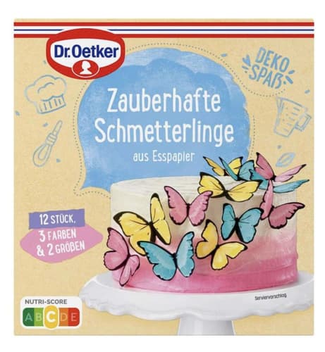 Dr. Oetker Zauberhafte Schmetterlinge