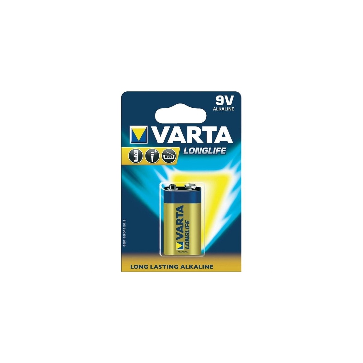 Varta Longlife Batteri 9V