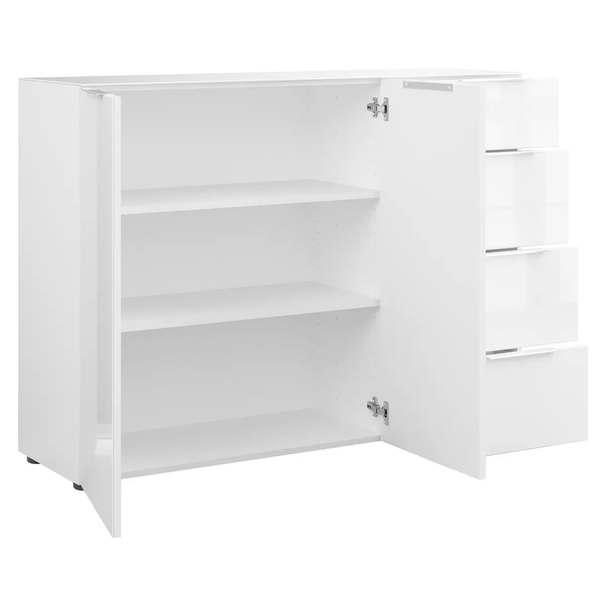 Kommode 2T4S Style weiss
