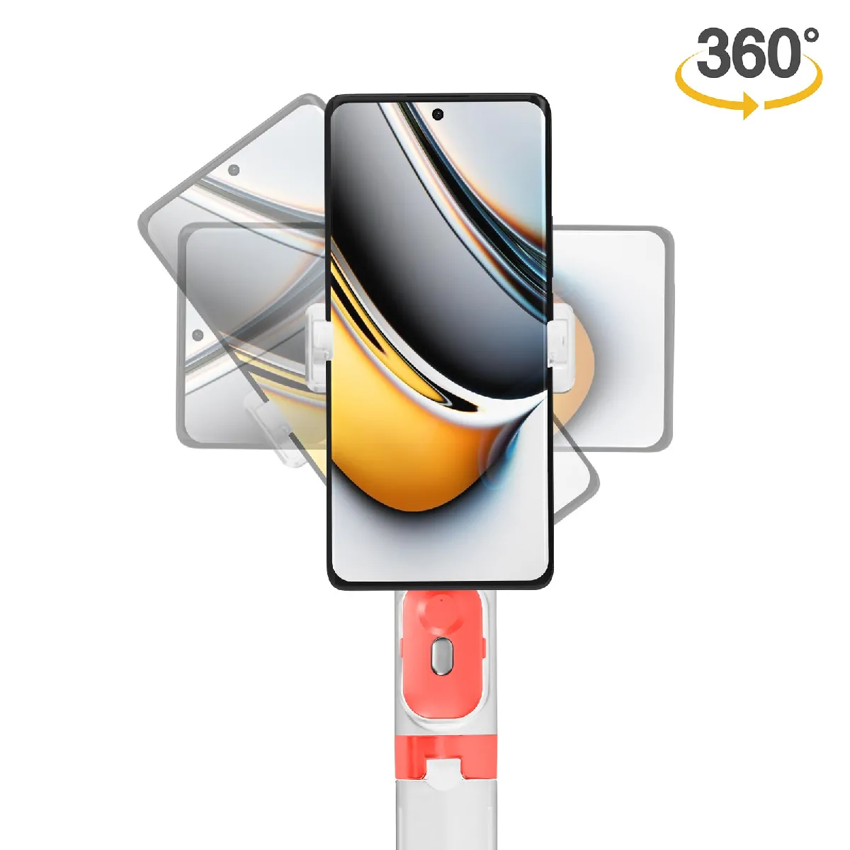 Avizar Perche à Selfie Bluetooth - Blanc