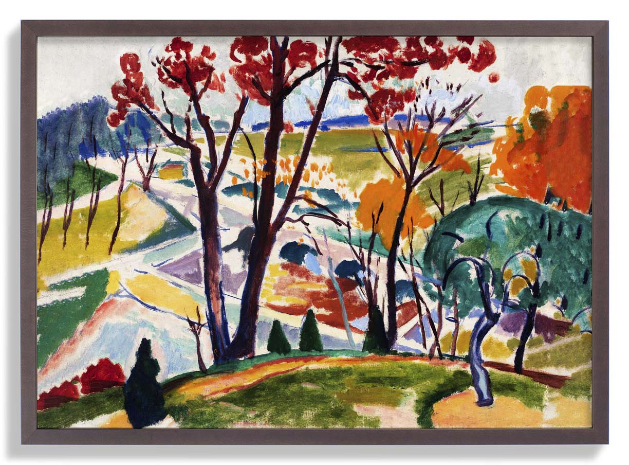 Landschaft, Brücke, Huntingdon Valley von Henry Lyman
