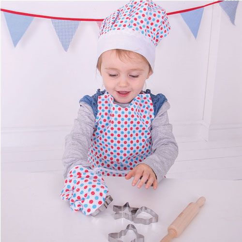 Bigjigs kinderchef-kok set stippen