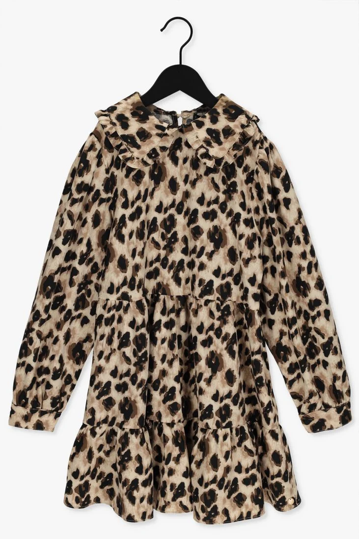 FRANKIE & LIBERTY bruine frankie & liberty mini jurk fay dress