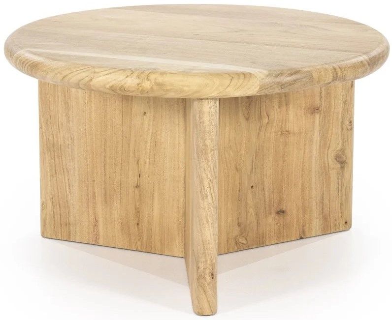 Salontafel medium Natural 240109 Leoti ⌀60  x H36 cm