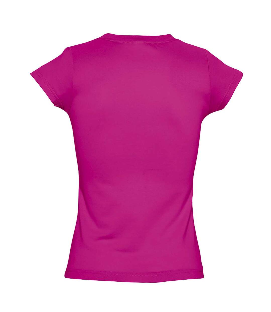 SOLS - T-shirt manches courtes MOON - Femme (Fuchsia) - UTPC294