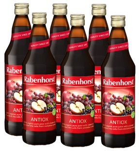 Rabenhorst Antiox Multivruchtensap Voordeelverpakking 6x750ML