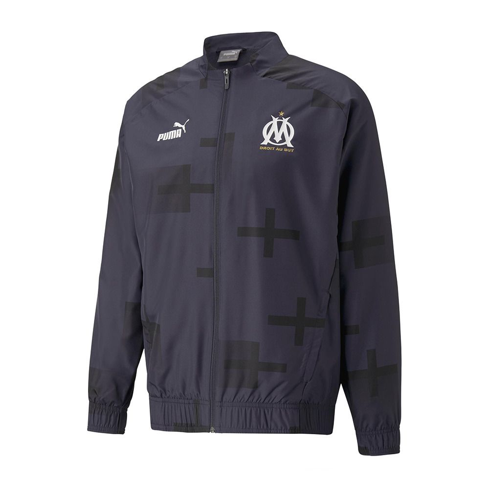 Puma OM PREM - Veste Homme strong gray/puma white
