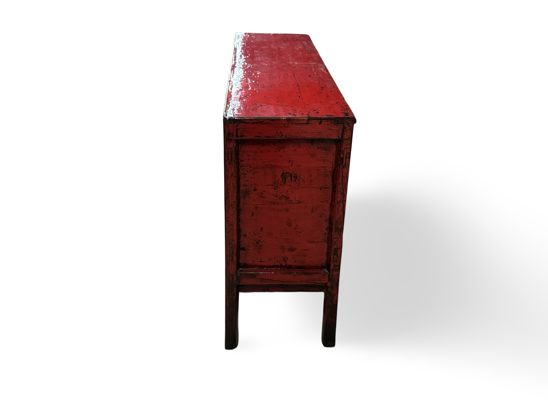 Dressoir rood 2-deurs lak unieke Dressoir rood 2deur lak unieke