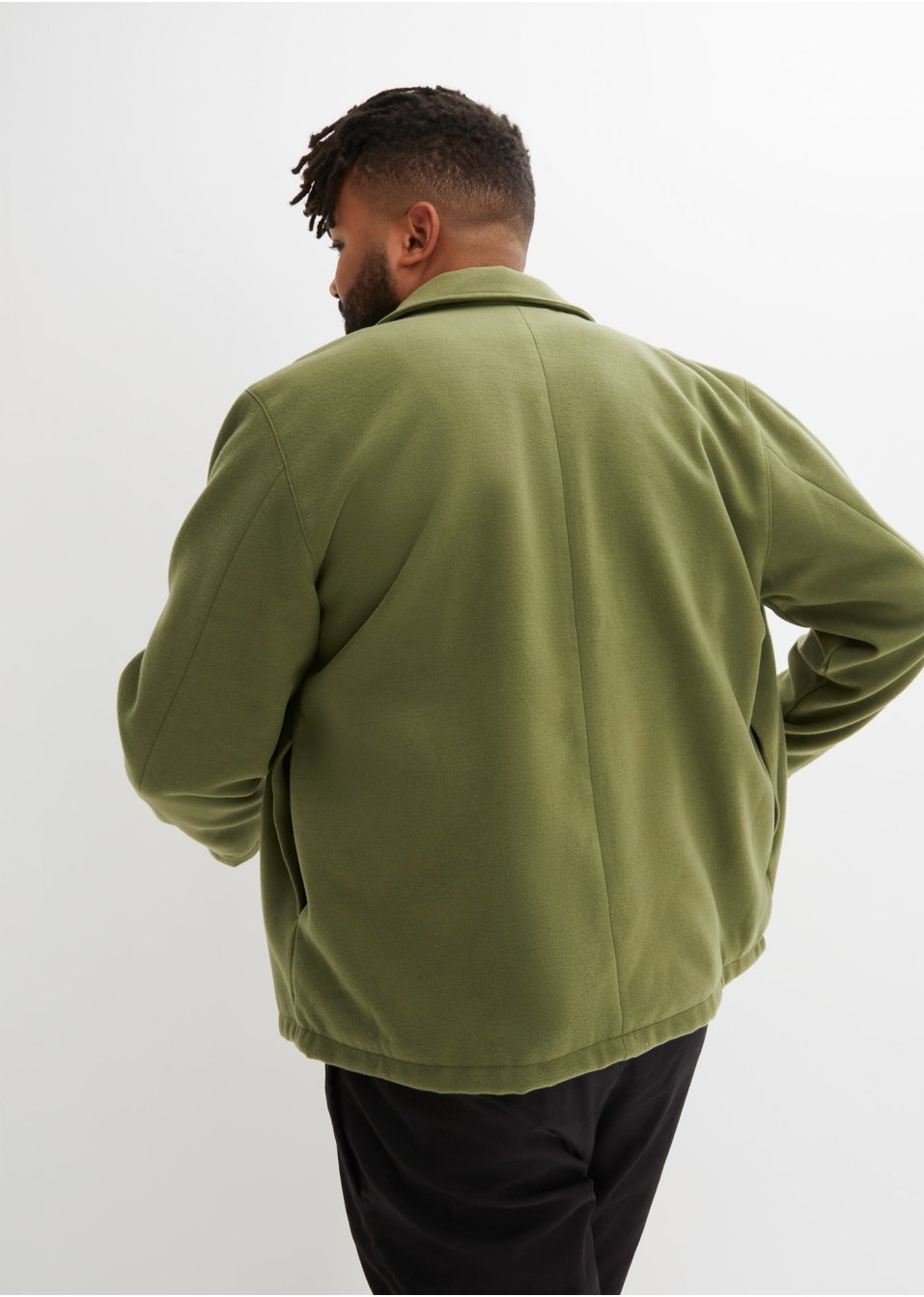 Veste imitation laine