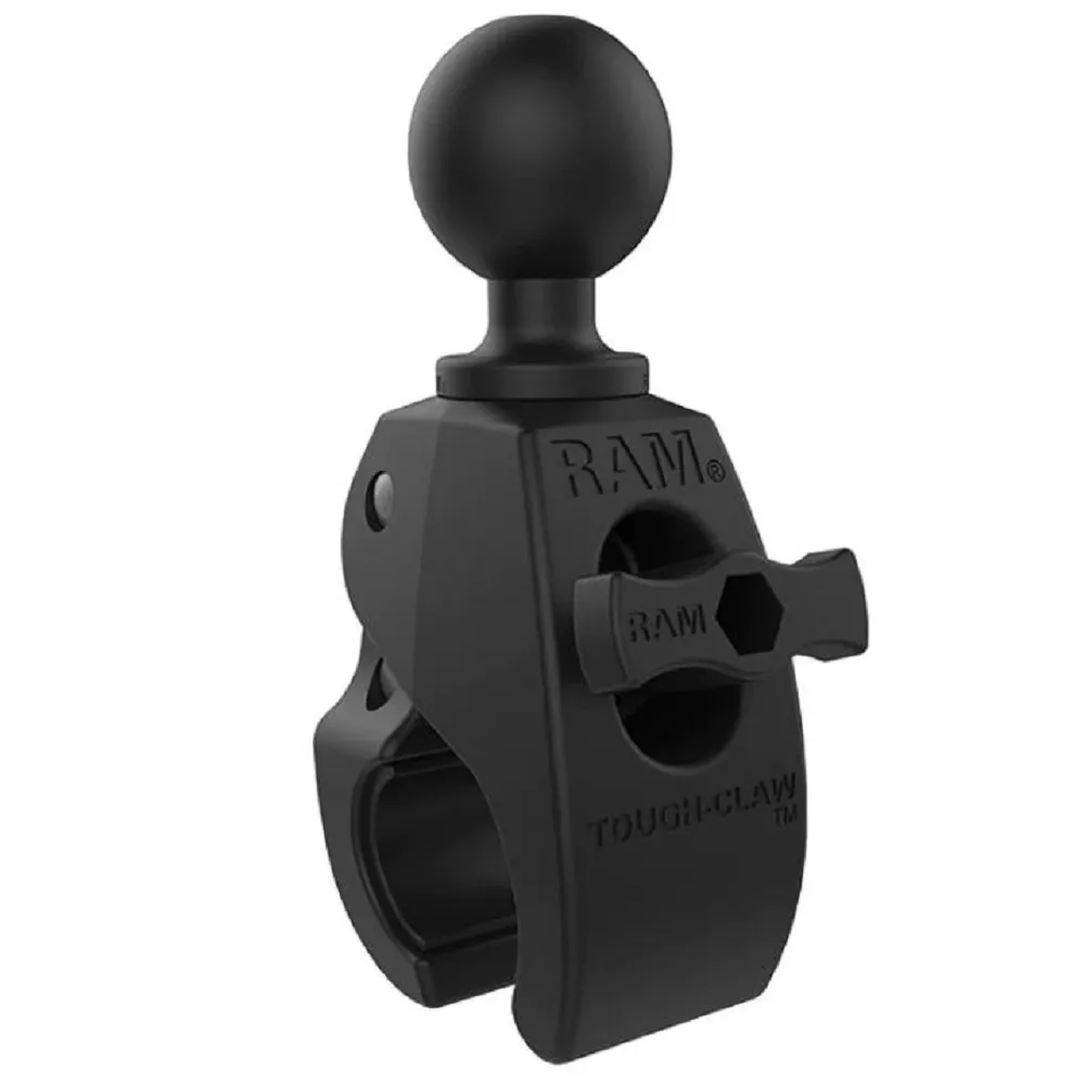 RAM Mounts Ram Tough-Claw Medium Clamp Ball Base Ram Medium Klypefeste Til Rør Med C-Kule